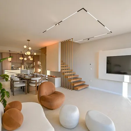 Rosemary East - Heated Infinity Swimming Pool - Jacuzzi - Kids Playroom - Sea View ヴィラ マカルスカ